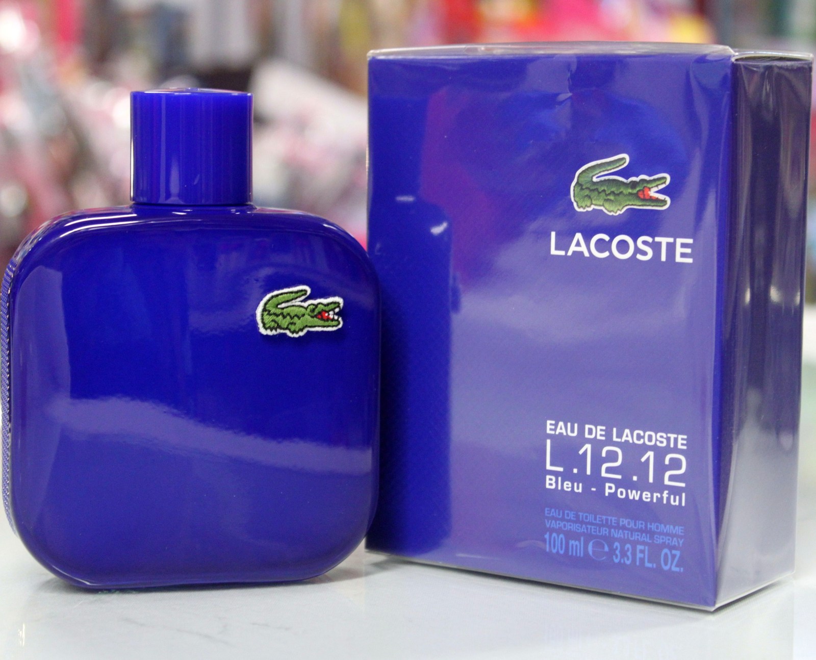 lacoste bleu