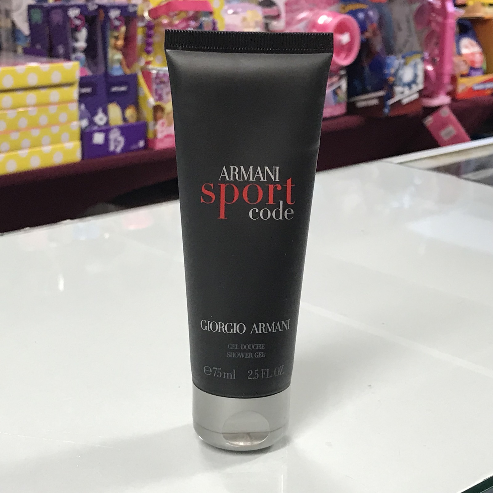 armani code for men shower gel