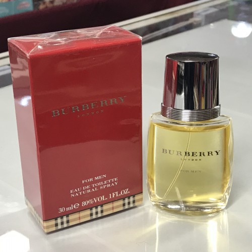 Burberry for Men, 1.0 fl.oz / 30 ml eau de toilette Spray, Vintage Classic Frag.