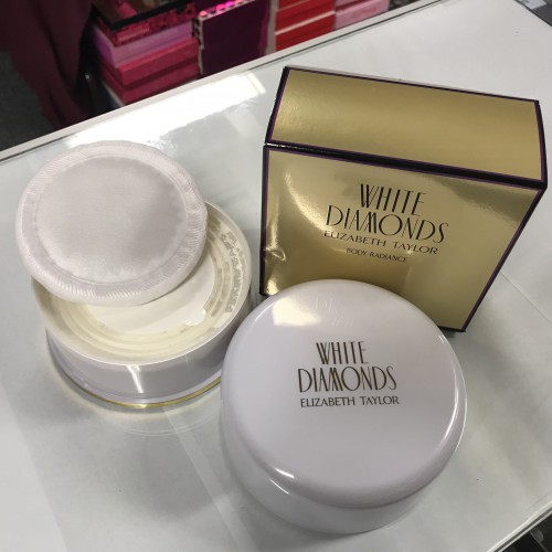 White Diamonds by Elizabeth Taylor for Women 2.6 oz / 75 g Perfumed Body Powder
