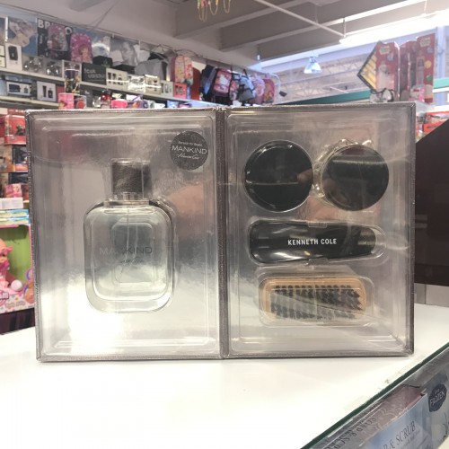 Mankind Kenneth Cole for Men 3.4 fl.oz / 100 ml edt spray + show shine kit