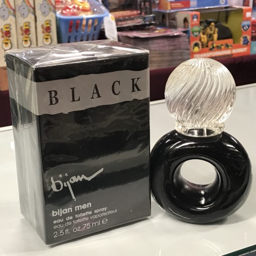 Bijan Black by Bijan for Men, 2.5 fl.oz / 75 ml eau de toilette spray, rare