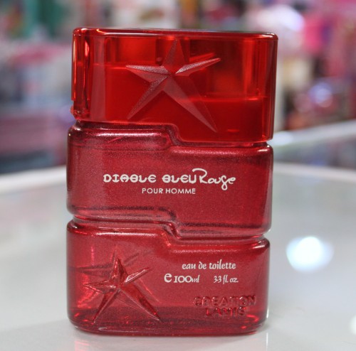 Diable Bleu Rouge by Lamis Creation Men 3.3 fl.oz / 100 ml Eau De Toilette Spray- no box