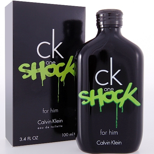 CK One Shock by Calvin Klein for Men 3.4 fl.oz / 100 ml eau de toilette spray