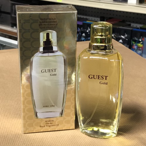 Guest Gold by Royal Fragrance Women 3.3 oz EDP Spray, inspired by Guess Gold