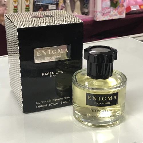 Enigma Pour Homme by Karen Low Paris for Men 3.4 fl.oz / 100 ml edt Spray
