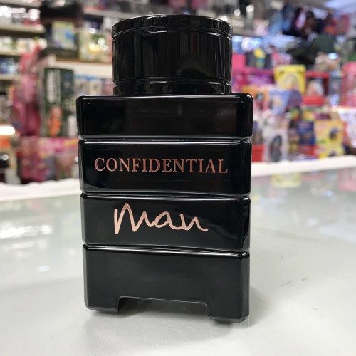 CONFIDENTIAL MAN by Gemina.b FOR MEN 3.0 FL.OZ / 90 ML EAU DE TOILETTE SPRAY