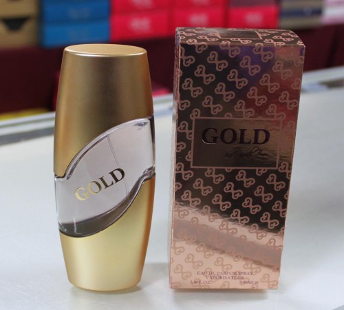 Gold by Sarah Baba for Women 3.4 fl.oz / 100 ml Spray, smell like Guess Gold
