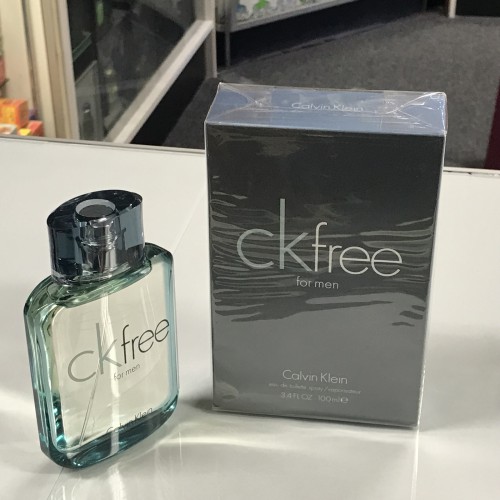 ck Free by Calvin Klein for Men, 3.4 fl.oz / 100 ml eau de toilette spray