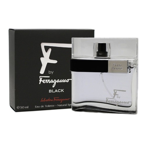 Ferragamo F Black Salvadore Ferragamo Men 1.7 fl.oz/ 50 ml Eau De Toilette Spray
