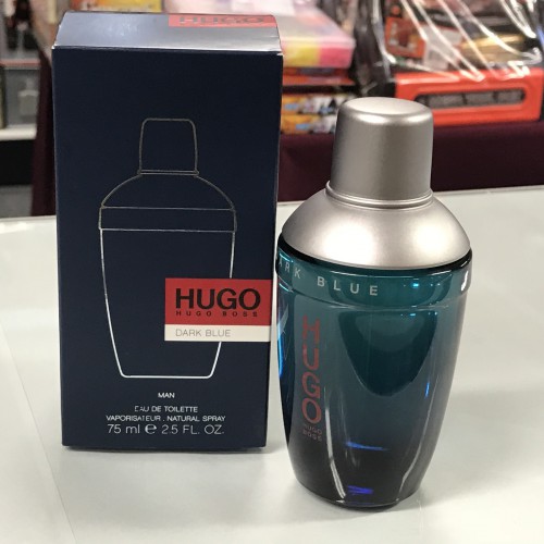 Hugo Dark Blue by Hugo Boss Men, 2.5 fl.oz / 75 ml eau de toilette spray, Rare
