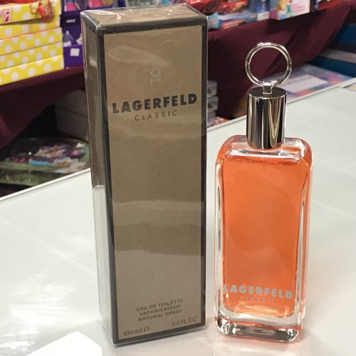 Lagerfeld Classic by Lagerfeld for men 3.3 fl.oz / 100 ml eau de toilette spray