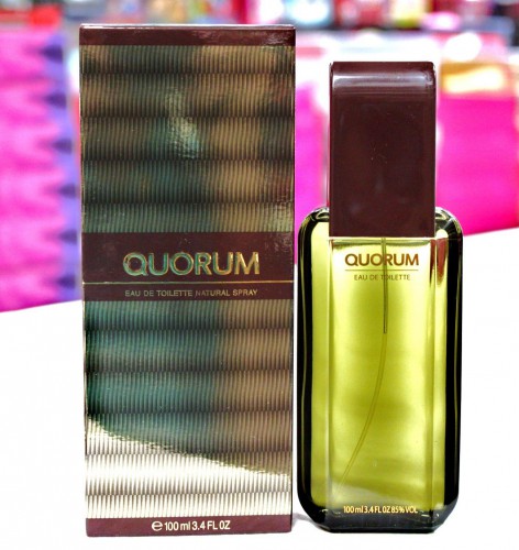 QUORUM by Antonio Puig FOR MEN 3.4 FL.OZ / 100 ML EAU DE TOILETTE SPRAY