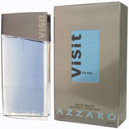 Azzaro Visit for Men by Azzaro, 3.4 fl.oz / 100 ml eau de toilette spray