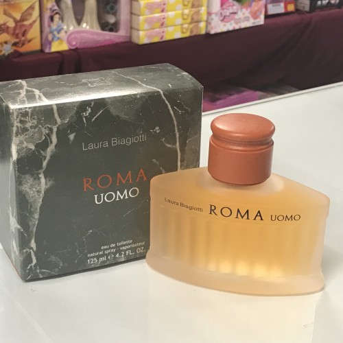 Roma Uomo by Laura Biagiotti for Men  4.2 fl.oz / 125 ml eau de toilette spray