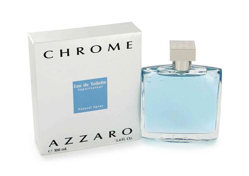 Chrome by Azzaro for Men, 3.4 fl.oz / 100 ml eau de toilette spray