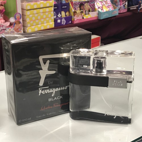 Ferragamo F Black Salvadore Ferragamo Men 3.4 fl.oz / 100 ml EDT Spray
