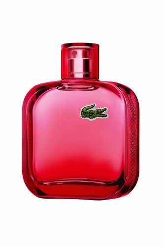 EAU DE LACOSTE L.12.12 ROUGE RED by LACOSTE for MEN 3.3 FL.OZ / 100 ML EAU DE TO