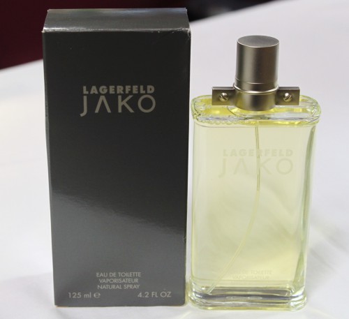 Jako by Lagerfeld for Men, 4.2 fl.oz / 125 ml eau de toilette spray, hard 2 find