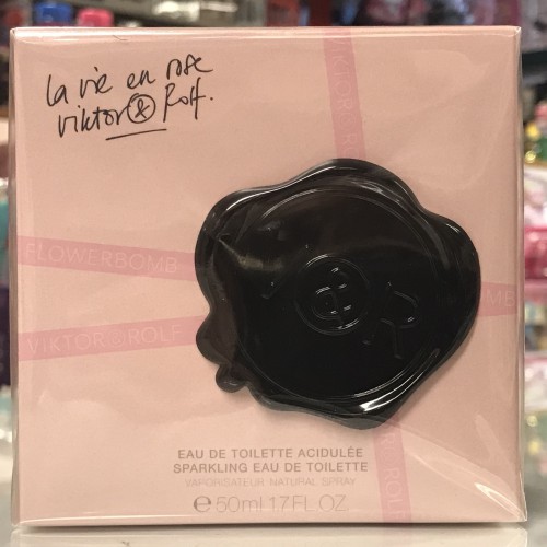 Flowerbomb La Vie en Rose by Vicktor & Rolf for Women 1.7 fl.oz/ 50 ml EDT Spray