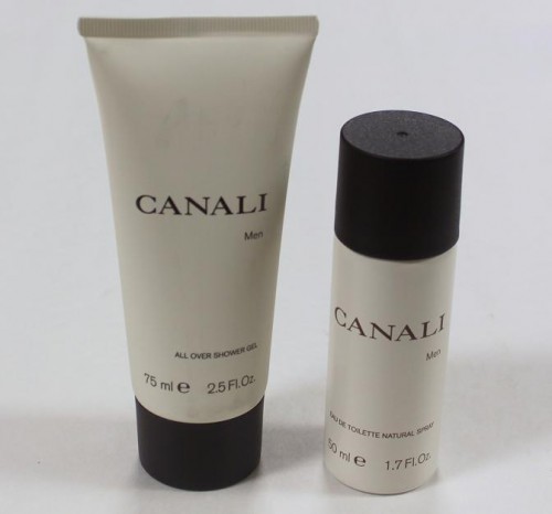 Canali by Canali 2-Pcs Set for Men 1.7 fl.oz / 50 ml EDT Spray + 2.5 Gel, Rare