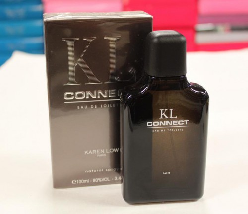 KL CONNECT by KAREN LOW for MEN 3.4 FL.OZ / 100 ML EAU DE TOILETTE NATURAL SPRAY