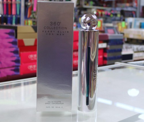 360 COLLECTION by PERRY ELLIS for MEN  3.4 fl.oz / 100 ml Fine TOILETTE Spray