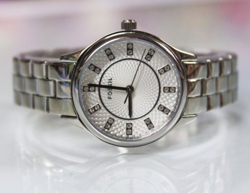 New Fossil BQ1570 Stainless Steel Silver Tone Mod Soph Analog Women Watches