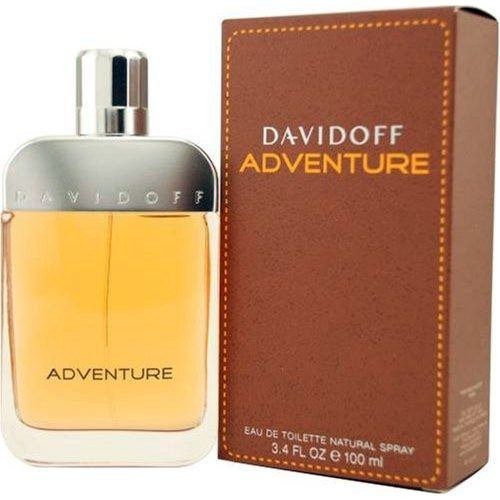 ADVENTURE BY DAVIDOFF for MEN 3.4 FL.OZ / 100 ML Eau De TOILETTE SPRAY