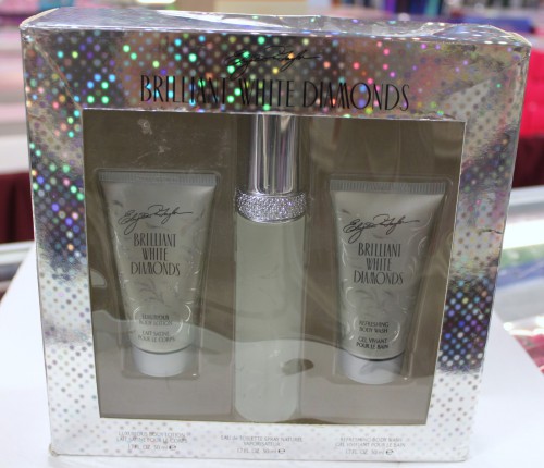 BRILLIANT WHITE DIAMONDS by ELIZABTH TAYLOR 3pcs Set for WOMEN, RARE