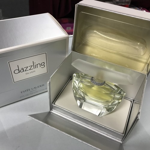 Dazzling Silver by Estee Lauder Women, 0.37 fl.oz / 11 ml PARFUM, hard to find