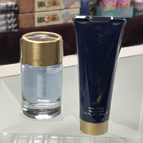 NAUTICA LIFE by NAUTICA 2-PCs MEN Set, 1.7 oz + 2.5 oz Shower Gel