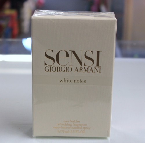 Sensi White Notes by Giorgio Armani Women 2.5 fl.oz / 75 ml Spray, rare