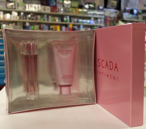 ESCADA SENTIMENT FOR HER, 1.7 FL.OZ EDT Spray+ 5.1 Body Lotion, Hard to Find