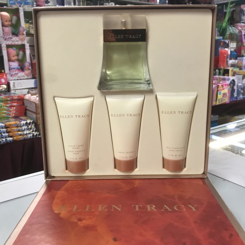 ELLEN TRACY by ELLEN TRACY 4pcs WOMAN Set, 1.7 OZ + Lotion + Gel + Creme