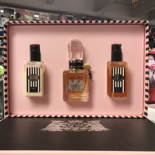 JUICY COUTURE by JUICY COUTURE for WOMAN 1.7 OZ EDP Spray + 3.4 body sorbet+gel