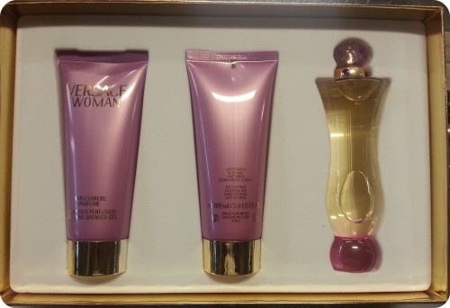 VERSACE WOMAN BY VERSACE 3-PCS Set FOR WOMEN1.7 fl.oz / 30 ml Eau De Parfum Spr