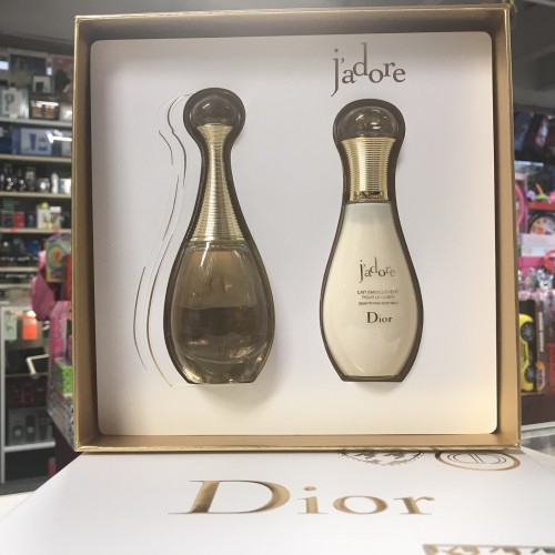JADORE by Dior 2-PCs Women Set 1.7 OZ EDP Spray + 2.5 OZ Body Milk