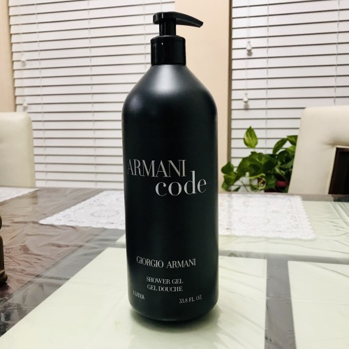 armani code for men body wash