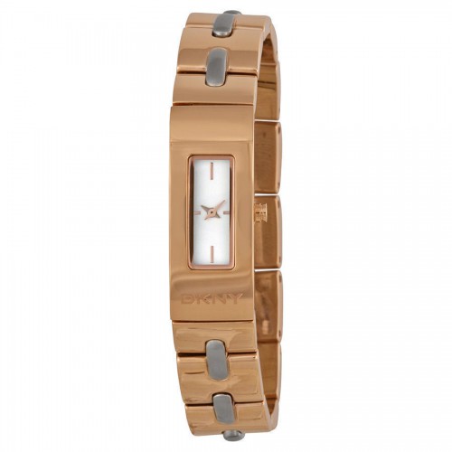 New DKNY NY2141 Astoria Stitch Two-Tone Stainless Steel Women Watch