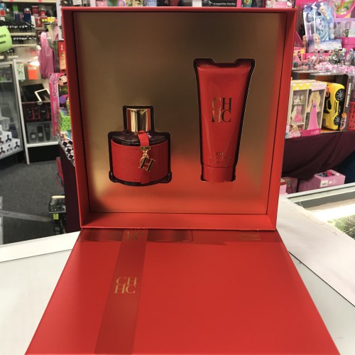 CH by CAROLINA HERRERA 2PCS WOMEN SET, 3.4 OZ + 3.4 OZ Body Lotion