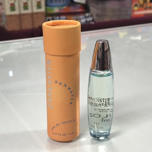 SunWater by LANCASTER FOR WOMAN 0.17 fl.oz / 5 ml eau de toilette, Splash Mini