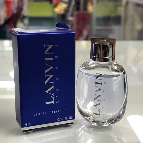 Lanvin L'Homme by Lanvin for Men 0.17 fl.oz / 5 ml EDT splash, mini bottle