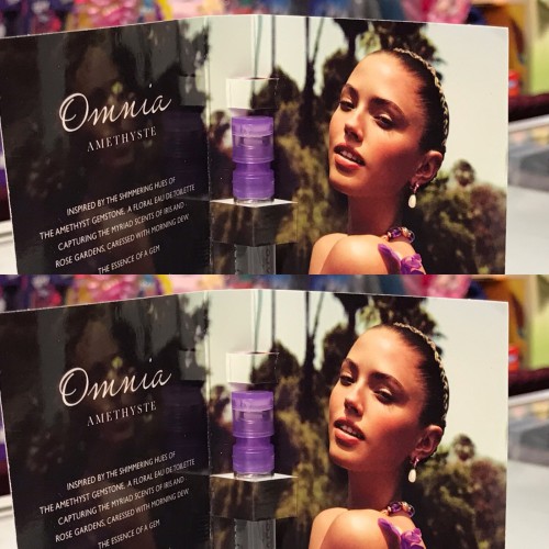 2-Qty, Bvlgari Omnia Amethyste 0.05 oz/ 1.5 ml Eau De Toilette vial on card