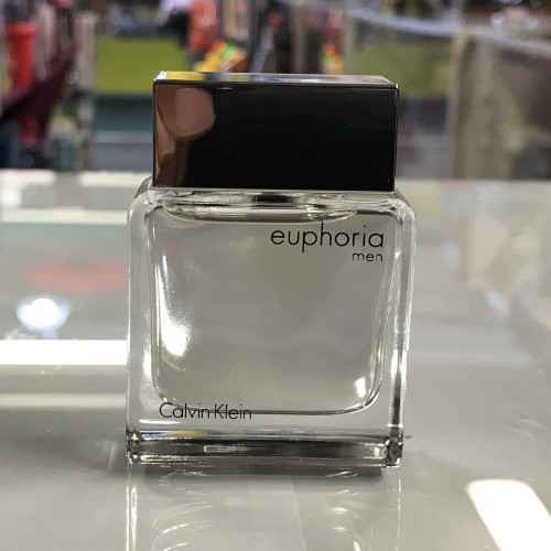 Euphoria by Calvin Klen for Men, 0.50 fl.oz / 15 ml EDT Splash mini bottle