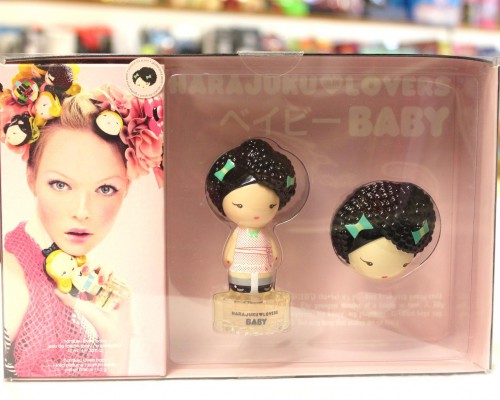 Harajuku Lovers Baby by Gwen Stefani 2PCs Women Set 0.33 oz + 1.2 g solid parfum