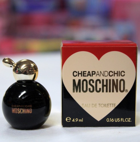 MOSCHINO Cheap and Chic 0.16 FL.OZ / 4.9 ML Mini Bottle, Hard to find
