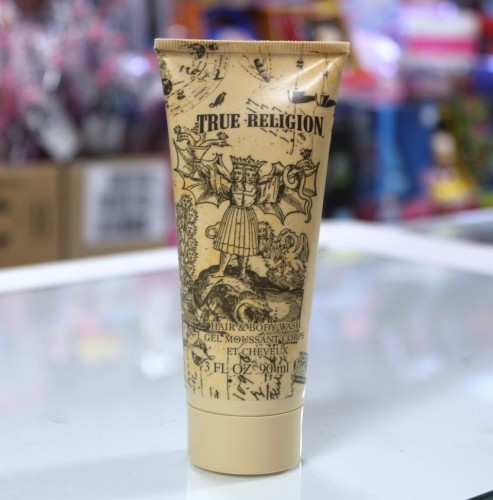 True Religion for Men 3.0 fl.oz / 90 ml Hair and Body Wash, Rare