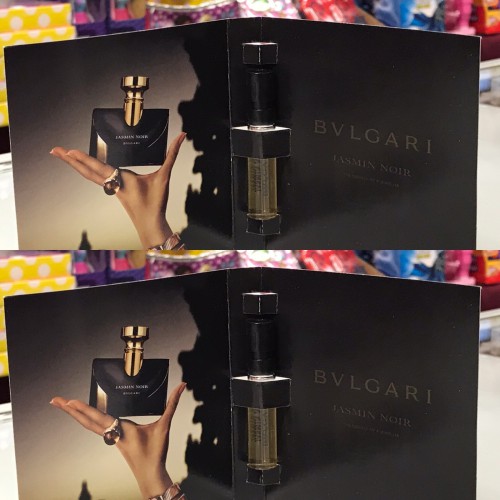 2-Qty, Bvlgari Jasmin Noir by Bvlgari 0.05 oz/ 1.5 ml Eau De Parfum vial on card