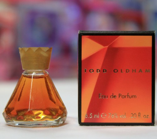 TODD OLDHAM Mini eau de parfum Bottle, hard to find